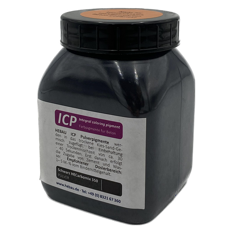 ICP Farbpigment für Beton - Schwarz HE Carbomix350 - Pulver